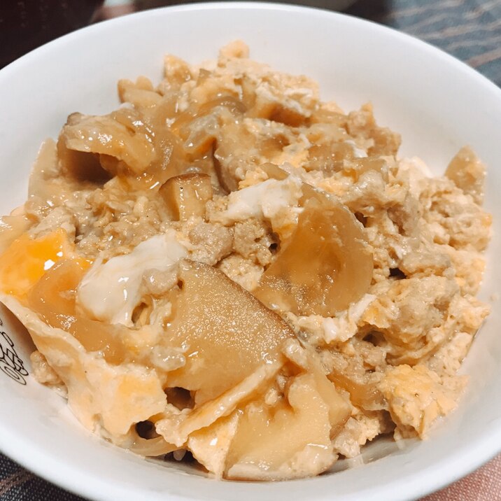 伊達巻入り親子丼☆